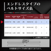 フリーク FREAK ラッシングベルト青 エンドレス0.75ton 幅25mm×長さ4m 75045 1本（直送品）