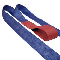 フリーク FREAK ラッシングベルト青 レール1ton 幅50mm×長さ1+2m 1セット(10本) 75364（直送品）