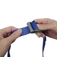 フリーク FREAK 荷締めベルト青 エンドレス250kg 幅25mm×長さ2m 1セット(10本) 75013（直送品）