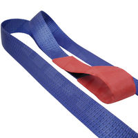 フリーク FREAK ラッシングベルト青 Jフック2.5ton 幅50mm×長さ1+9m 1セット(10本) 75293（直送品）