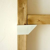 LABRICO(ラブリコ) 2×4棚受シングル ヴィンテージグリーン DXV-2 平安伸銅工業 10セット（直送品）