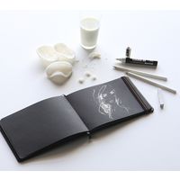 スケッチブック ロディア RhodiaTouch(ロディアタッチ) カーボンブック　Ａ４　 ブラック用紙 1冊（直送品）