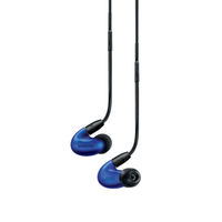 SHURE 高遮音性イヤホン ブルー ユニバーサルケーブル付属 SE846BABL+UNI-A 1個（直送品）