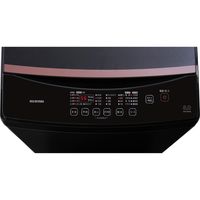 アイリスオーヤマ 全自動洗濯機 8.0kg ガラス扉タイプ IAW-T805BL-B 1台（直送品）