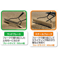 ユニックス グランドサポート マルチレーキ フラッターズSP 3本セット BX7902 1セット(3入)（直送品）