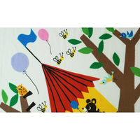 内野 アッコトト　accototo 内野　ベビーバスタオル　(約)80×80cm ホワイト　白 9126C224 W 1枚（直送品）