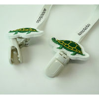 内野 アッコトト　accototo 内野　エプロンクリップ　リボン長さ最長(約)約40cm かめ KUA20003 G 1枚（直送品）