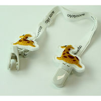 内野 アッコトト　accototo 内野　エプロンクリップ　リボン長さ最長(約)約40cm きりん KUA20003 Y 1枚（直送品）