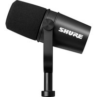 SHURE ポッドキャスト・マイクロホン/ブラック(XLR出力) MV7X-J 1個（直送品）