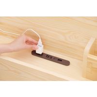 アイリスオーヤマ ベッド すのこベッド シングル 収納ベッド コンセント USB 宮付き高耐荷重すのこベッド HWBM-S ナチュラル 1台（直送品）