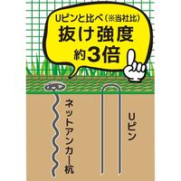 第一ビニール 防獣ネットアンカー杭20cm 4968438024370 1個（直送品）