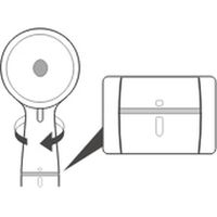 SANEI MIGAMI用浄水カートリッジ1本入 PM7160-1 1個（直送品）