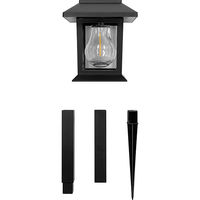 トレードワン ソーラー充電アンティークガーデンライト 30957 1台（直送品）