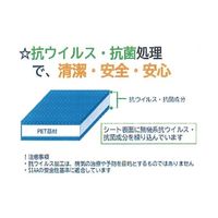 光 ペットエース透明 抗菌・抗ウイルスタイプ600×900×3mm PACV960-30 1枚 67-2244-71（直送品）
