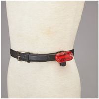 日本緑十字社 ヘルメット用点滅灯(溝付き・溝なし兼用タイプ) STTー6511 36×75×21.9mm 241073 1個（直送品）