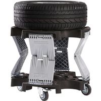 AHCON アーコン ホイールトロリー イージーリフト式 0154ー70003CKWT2BーR 1台（直送品）