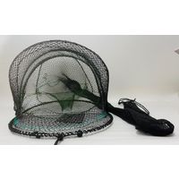 あみのエーワン カメもんどり ステンレス(黒) MDK90BK 1個（直送品）