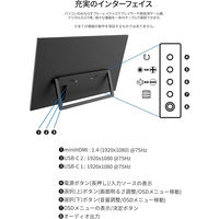 JAPANNEXT 21.5インチ ワイド モバイルディスプレイ JN-MD-V215F 1台（直送品）