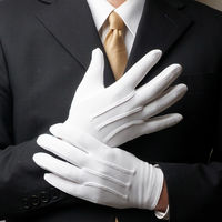 小野商事 礼装用手袋 白 ホック付き 東レ ナイロン使用 Lサイズ AG616 AG616L 1双（直送品）