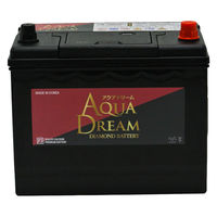AQUA DREAM 国産車用 充電制御車対応バッテリー DIAMOND BATTERY DB-100D26L 1個（直送品）