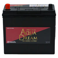 AQUA DREAM 国産車用 充電制御車対応バッテリー DIAMOND BATTERY DB-65B24R 1個（直送品）
