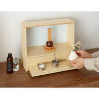 MOJYU アヤセ インテリアミニ仏壇 ライトブルー 1台（直送品）