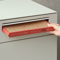 MOJYU エステラ 宅配ボックス付ポスト グレージュ 1台（直送品）