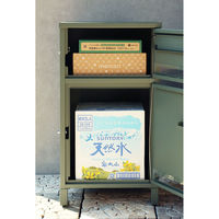 MOJYU ジョエレ 宅配ボックス付ポスト エバーグリーン 1台（直送品）