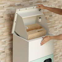 MOJYU ガイオ 宅配ボックス セージグリーン 1台（直送品）