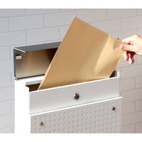 MOJYU ローザ スタンドポスト ホワイト 1台（直送品）