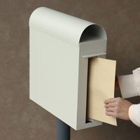 MOJYU スパーノ スタンドポスト ホワイト 1台（直送品）