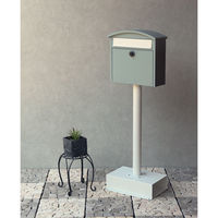 MOJYU セスト スタンドポスト ブルーグレー 1台（直送品）