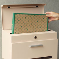 MOJYU オーラ スタンドポスト ピンクベージュ 1台（直送品）