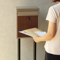 MOJYU シャノン スタンドポスト ミルクティーベージュ 1台（直送品）