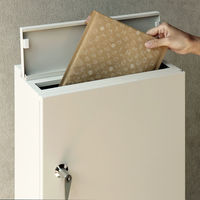 MOJYU アルダ スタンドポスト グレージュ 1台（直送品）