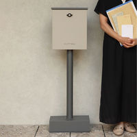 MOJYU ジーノ スタンドポスト ライトベージュ 1台（直送品）