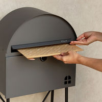 MOJYU カロン スタンドポスト グレー 1台（直送品）