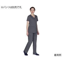 Krazy Kat Sportswear PURPLE LABEL スクラブトップス JILL LL相当 グレー 2320-L-Pe 1枚（直送品）