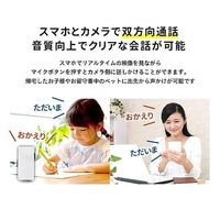 ペットカメラ みてるちゃん猫シリーズみてるちゃん猫23 300万画素 WiーFi 2.4/5GHz 両対応モデル WTW-NEKO 1台（直送品）