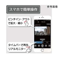 ブロードウォッチ 録画機内蔵ワイヤレス屋外型防犯カメラ SEC-WTF-1080P 1個 69-8784-23（直送品）