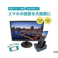 ブロードウォッチ モバイル ドッキングステーション スマートフォン用 最大出力100W SMT-DOCK-9IN1 1個（直送品）