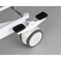 アズワン 移動式検査台(GRACEII(グレイス2))バッテリー付き・フットスイッチ無し ライトブルー TR-B03-PB 1個（直送品）