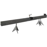 ND精工 精密ストレートエッジ (0級) 400×60×35mm ANDS0-03-406035 1個 64-7813-14（直送品）