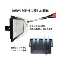 ブロードウォッチ LED投光器(AC50W) LED-AC50 1個 69-8572-95（直送品）