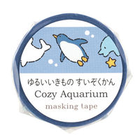 アーテック マスキングテープ ゆるいいきもの すいぞくかん 74652 1セット(1個×3)（直送品）