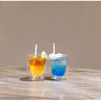 シービージャパン グラス 270ml ダブルウォール 二重構造 アニマル 耐熱ガラス製 シロクマ 331353 1個（直送品）