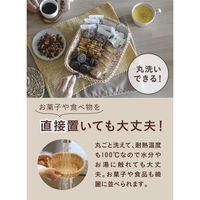 シービージャパン キッチンバスケット 洗えるバスケット ルンド レクタングルM ビスケット 406575 1個（直送品）