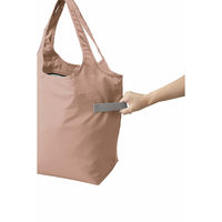 トレードワークス エコバッグ クルリト クーラーマルシェバッグ MOTTERU ベルト付き スモークピンク 407970 1個（直送品）