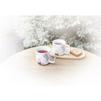 ノアファミリー マグカップ 340ml 音たま 磁器 イエロー 473207 1個（直送品）