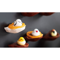 ビッテ 輪ゴム掛け 輪ゴムホルダー トリの巣 マグネット biite 鳥 シマエナガ 485803 1個（直送品）